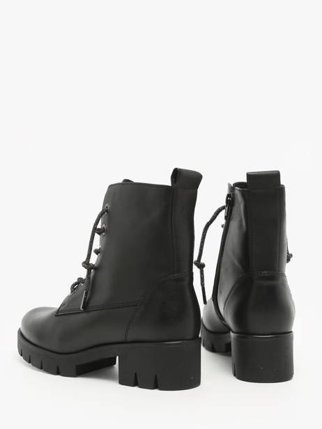 Bottines En Cuir Gabor Noir accessoires 37 vue secondaire 3