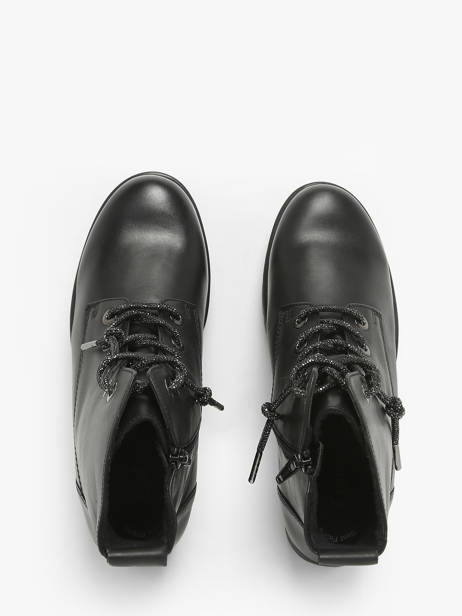 Bottines En Cuir Gabor Noir accessoires 37 vue secondaire 4