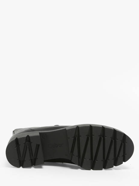Bottines En Cuir Gabor Noir accessoires 37 vue secondaire 5