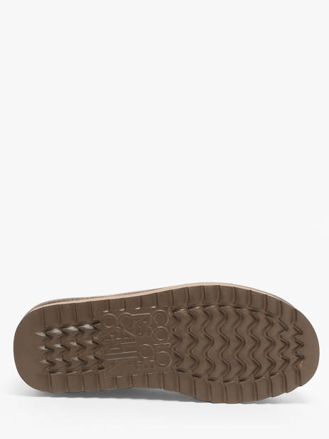 Bottines Platform Spike Colors of california Beige accessoires Platform boot spike stitching vue secondaire 5