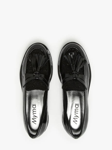 Mocassins En Cuir Myma Noir accessoires 103 vue secondaire 4