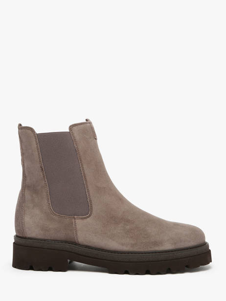 Chelsea Boots En Cuir Gabor Argent accessoires 10