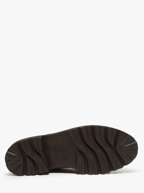 Chelsea Boots En Cuir Gabor Argent accessoires 10 vue secondaire 5