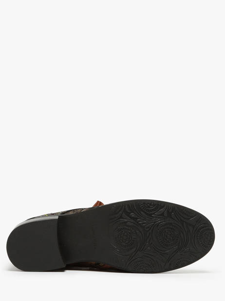 Bottines En Cuir Laura vita Multicolore accessoires 6260 vue secondaire 5
