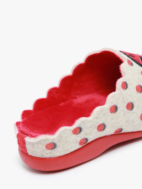 Chaussons La maison de l'espadrille Rouge accessoires 7 vue secondaire 2