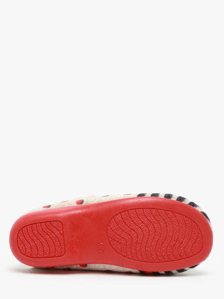 Chaussons La maison de l'espadrille Rouge accessoires 7 vue secondaire 4