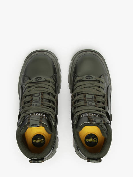 Sneakers Aspha Nc Mid Buffalo Vert accessoires 1622501 vue secondaire 4