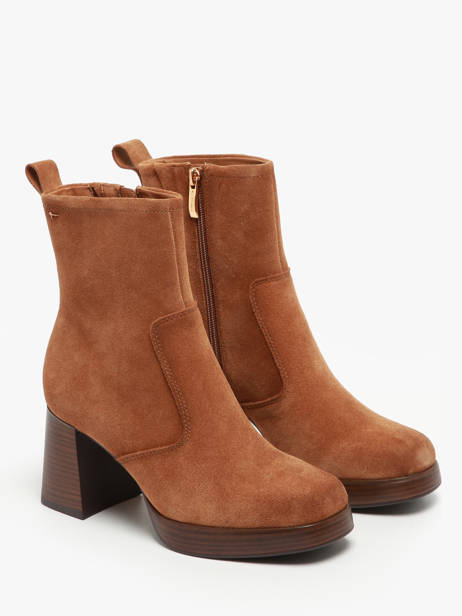 Bottines En Cuir Tamaris Marron accessoires 43 vue secondaire 2