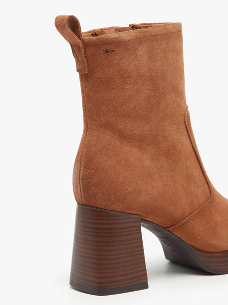 Bottines En Cuir Tamaris Marron accessoires 43 vue secondaire 3