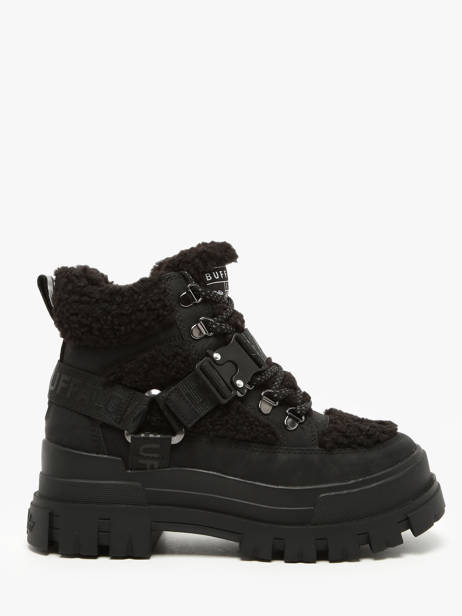 Sneakers Aspha Com Mid Warm Buffalo Noir accessoires 1622328