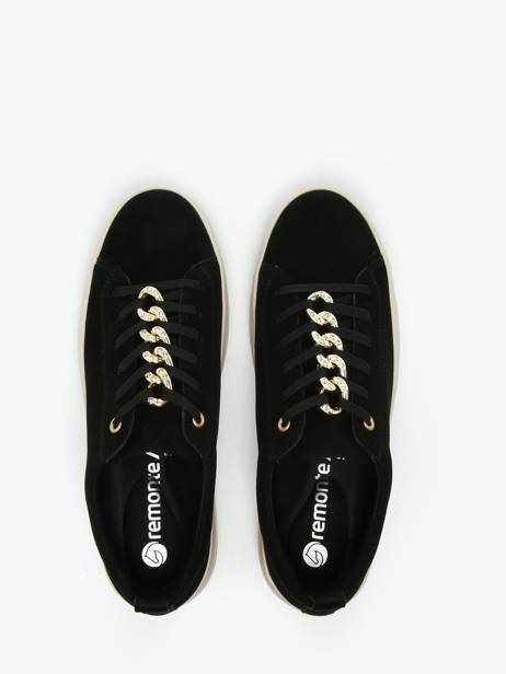 Sneakers En Cuir Remonte Noir accessoires 2 vue secondaire 4