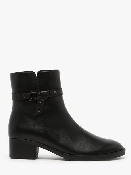 Boots En Cuir Gabor Noir accessoires 27