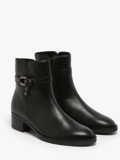 Boots En Cuir Gabor Noir accessoires 27 vue secondaire 2