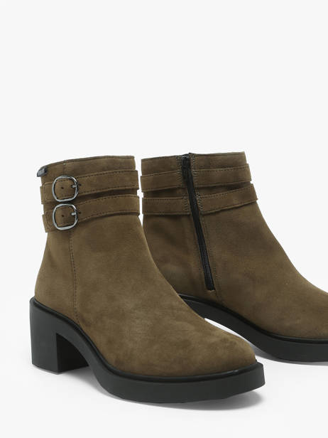 Bottines Paisley En Cuir Mephisto Vert accessoires P5146003 vue secondaire 2