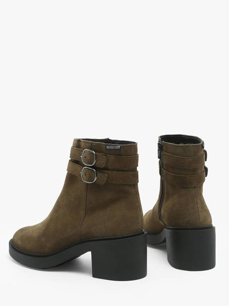 Bottines Paisley En Cuir Mephisto Vert accessoires P5146003 vue secondaire 3