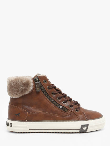Sneakers Mustang Marron accessoires 1410504