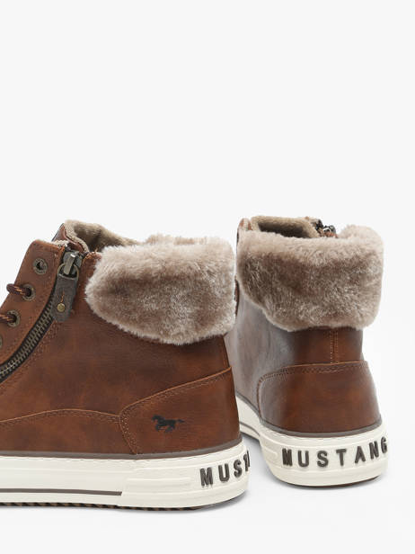 Sneakers Mustang Marron accessoires 1410504 vue secondaire 3