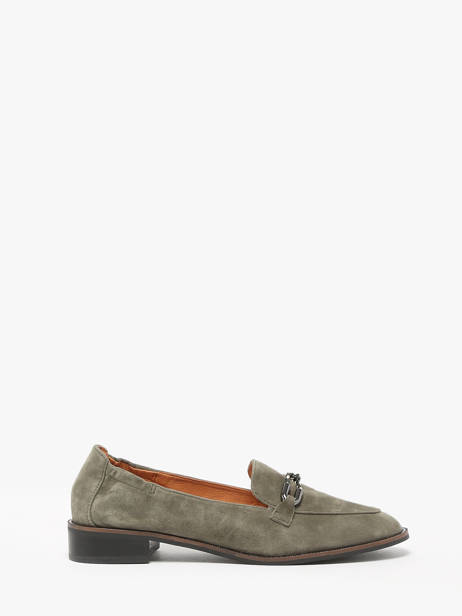 Mocassins Isco En Cuir Mam'zelle Vert accessoires CSIUV26