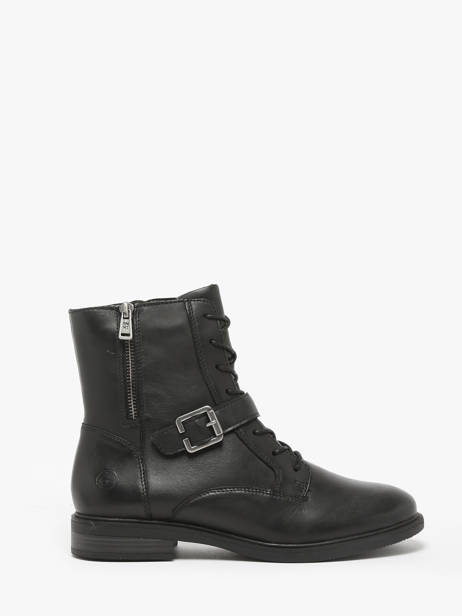 Bottines En Cuir Remonte Noir accessoires - D1U70-00