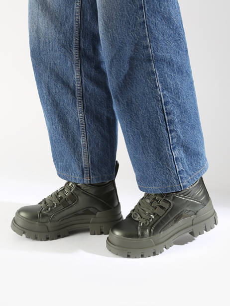 Sneakers Aspha Nc Mid Buffalo Vert accessoires 1622501 vue secondaire 1