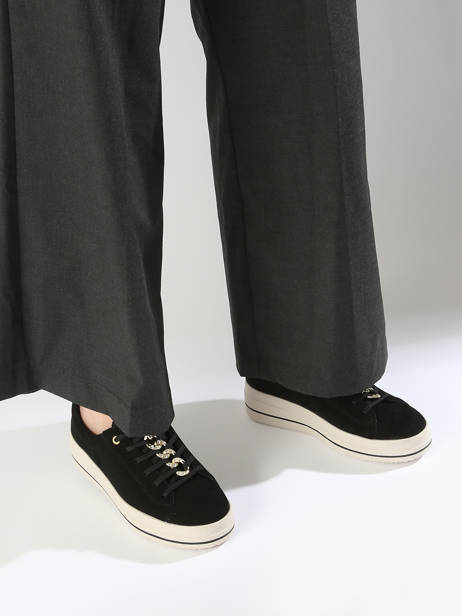 Sneakers En Cuir Remonte Noir accessoires 2 vue secondaire 1