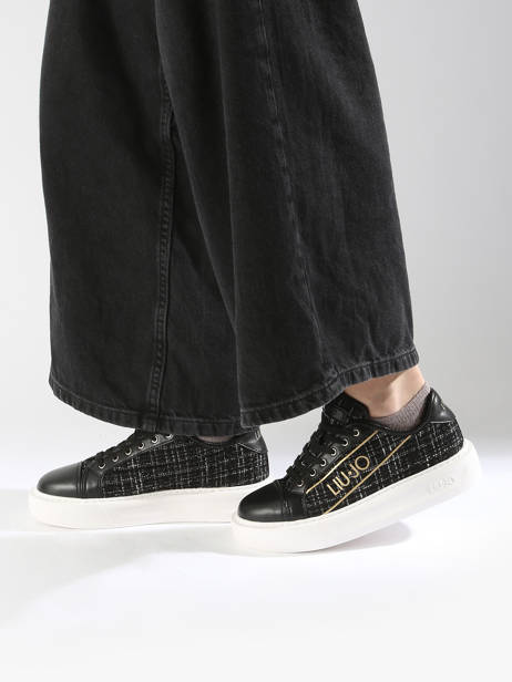 Sneakers Kylie 26 Liu jo Noir accessoires BF4065TX vue secondaire 1