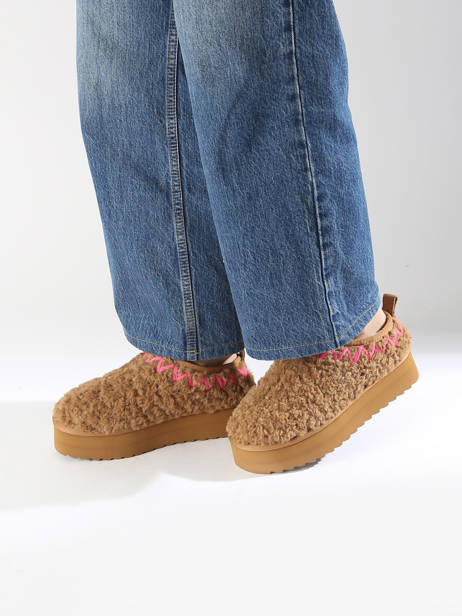 Mules Eggy Colors of california Marron accessoires CYWPLA06 vue secondaire 1