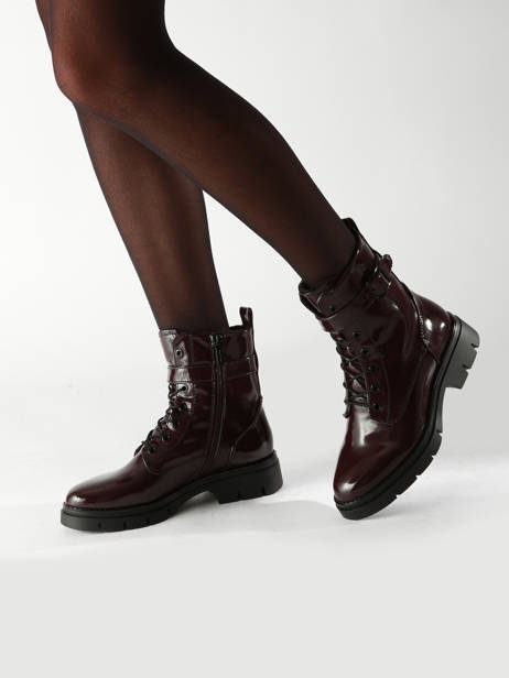 Bottines Tamaris Rouge accessoires 41 vue secondaire 1
