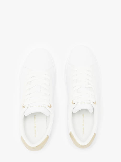 Sneakers En Cuir Tommy hilfiger Blanc accessoires 8382YBS vue secondaire 4