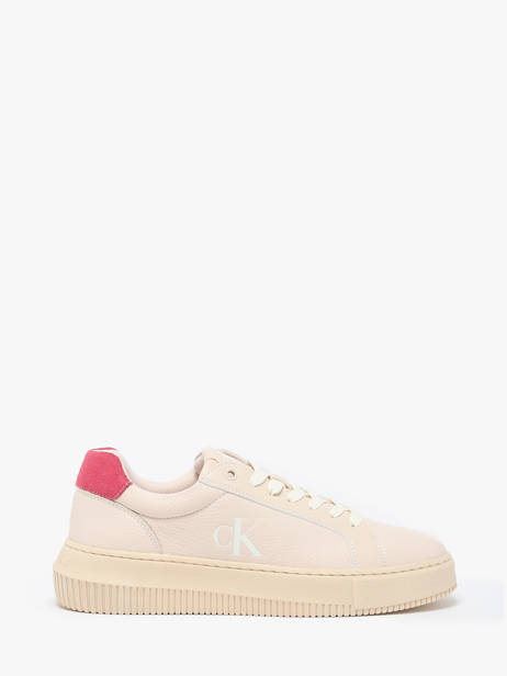 Sneakers En Cuir Calvin klein jeans Rose accessoires 16700JV