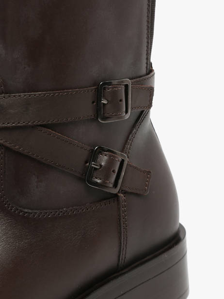Bottes En Cuir Tamaris Marron accessoires 43 vue secondaire 4
