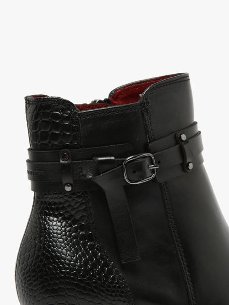 Bottines En Cuir Tamaris Noir accessoires 43 vue secondaire 3