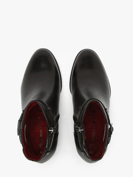 Bottines En Cuir Tamaris Noir accessoires 43 vue secondaire 4