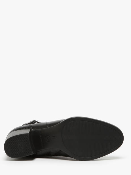 Bottines En Cuir Tamaris Noir accessoires 43 vue secondaire 5