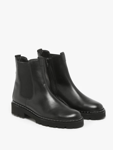 Chelsea Boots En Cuir Gabor Noir accessoires 47 vue secondaire 2