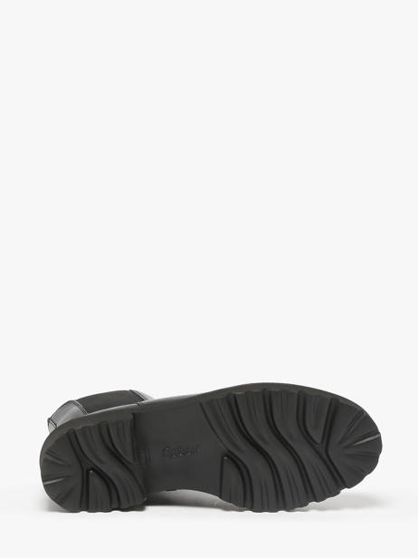 Chelsea Boots En Cuir Gabor Noir accessoires 47 vue secondaire 5