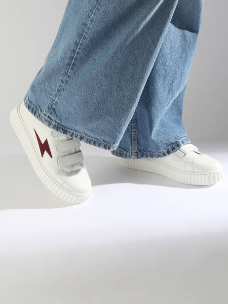 Sneakers Vicky Vanessa wu Violet accessoires BK2553BD vue secondaire 1
