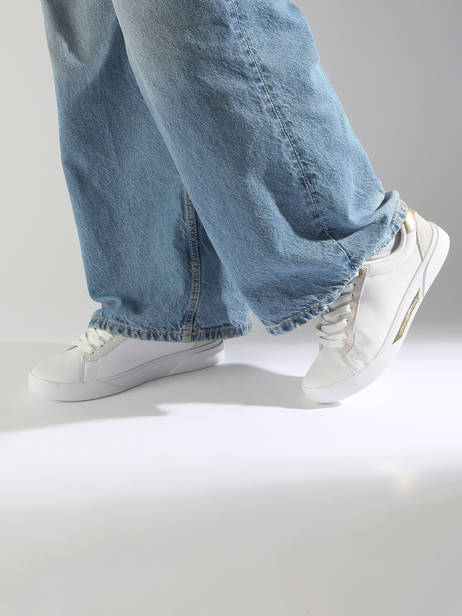 Sneakers En Cuir Tommy hilfiger Blanc accessoires 8382YBS vue secondaire 1
