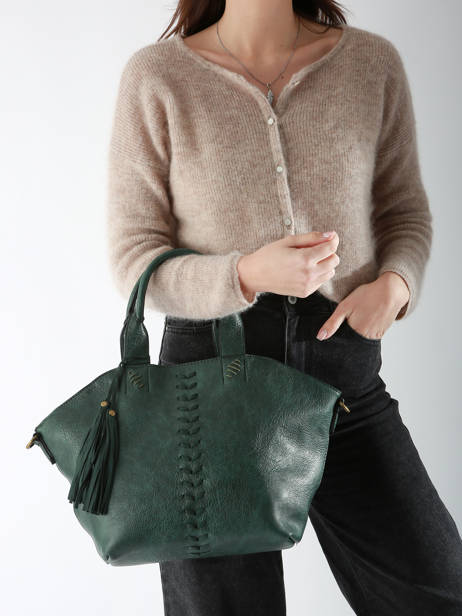 Sac Porté Main Winter Pompon Miniprix Beige winter pompon 6061 vue secondaire 1