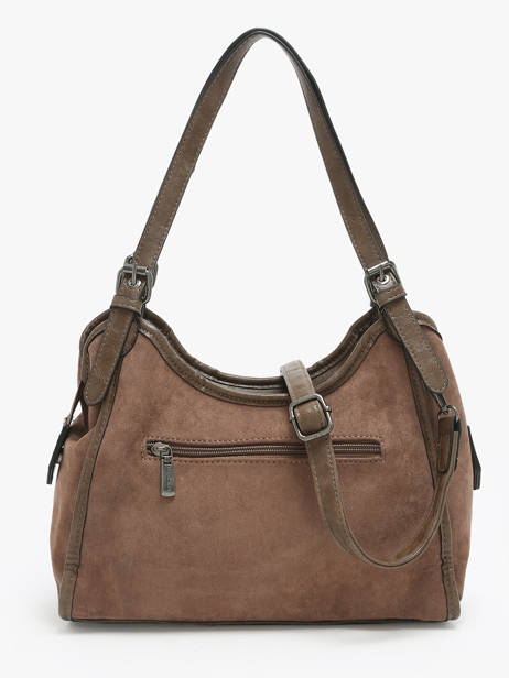 Sac Porté épaule Winter Velvet Miniprix Beige winter velvet 3661 vue secondaire 3