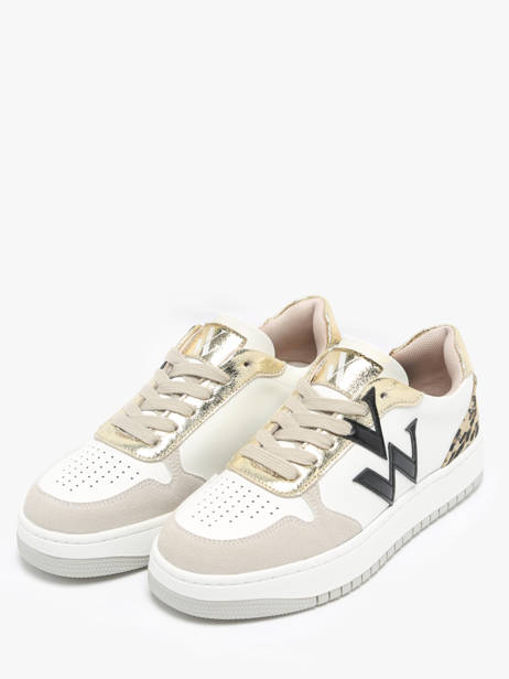 Sneakers Esmee Vanessa wu Beige accessoires BK2609TP vue secondaire 2