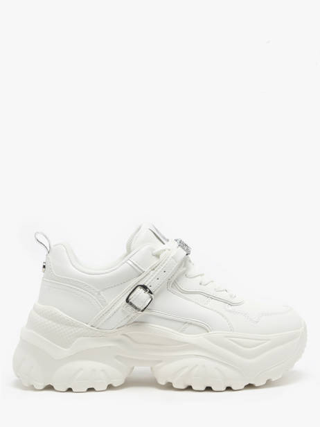 Sneakers Bliss Glam Buffalo Blanc accessoires 1636293