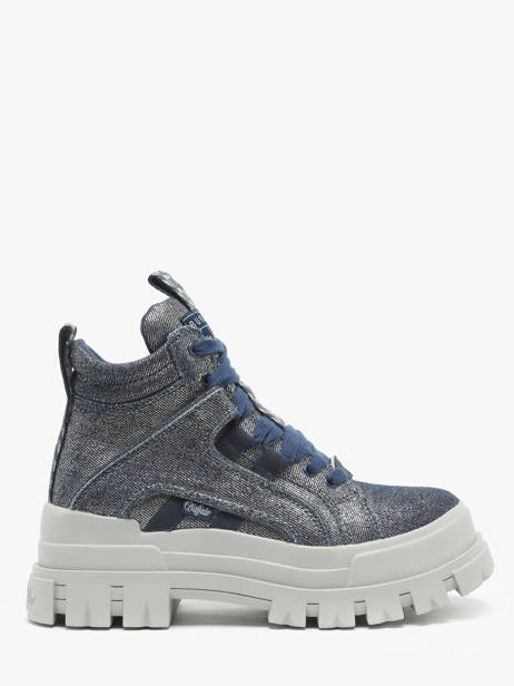 Sneakers Aspha Nc Mid Buffalo Bleu accessoires 1622560