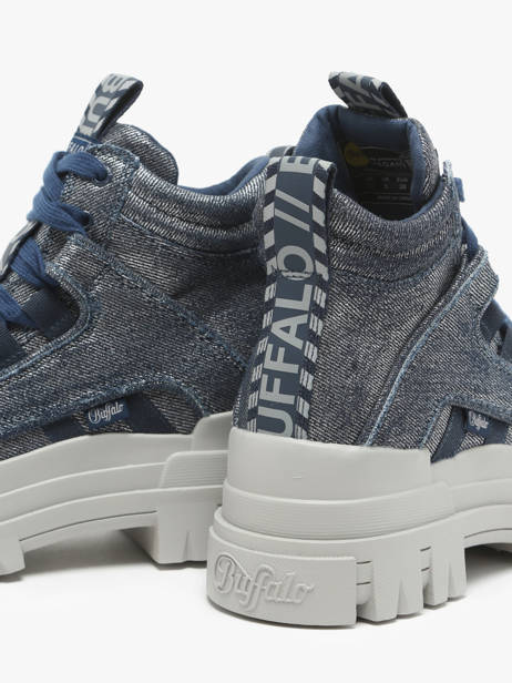 Sneakers Aspha Nc Mid Buffalo Bleu accessoires 1622560 vue secondaire 3