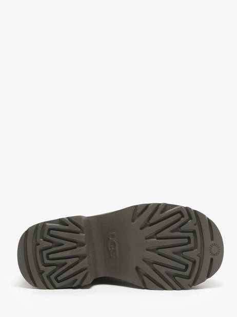 Boots Classic Ultra Mini Semelle Compensée En Cuir Ugg Marron accessoires 1158311 vue secondaire 5