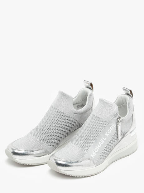 Sneakers Willis Michael kors Argent accessoires IFS3D040 vue secondaire 2