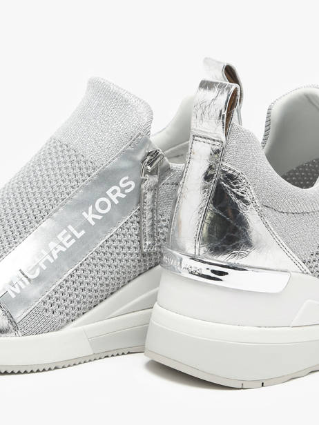 Sneakers Willis Michael kors Argent accessoires IFS3D040 vue secondaire 3