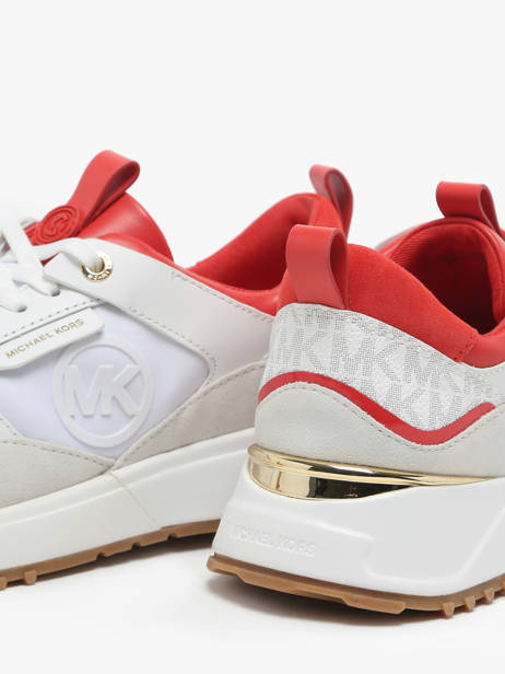 Sneakers Theo Michael kors Blanc accessoires 43R5THFS vue secondaire 3