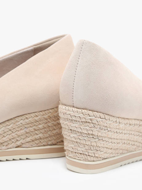 Escarpins En Cuir Tamaris Beige accessoires 42 vue secondaire 3