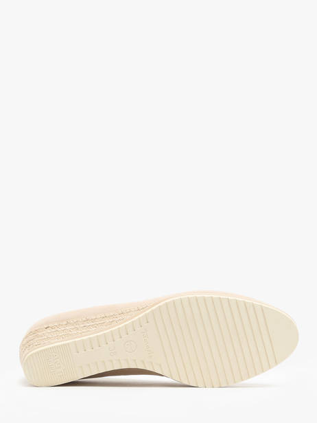 Escarpins En Cuir Tamaris Beige accessoires 42 vue secondaire 5